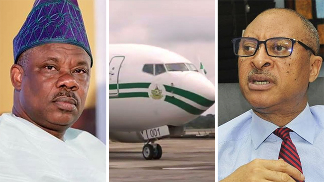 Amosun slams Utomi over contract, jets seizure claims