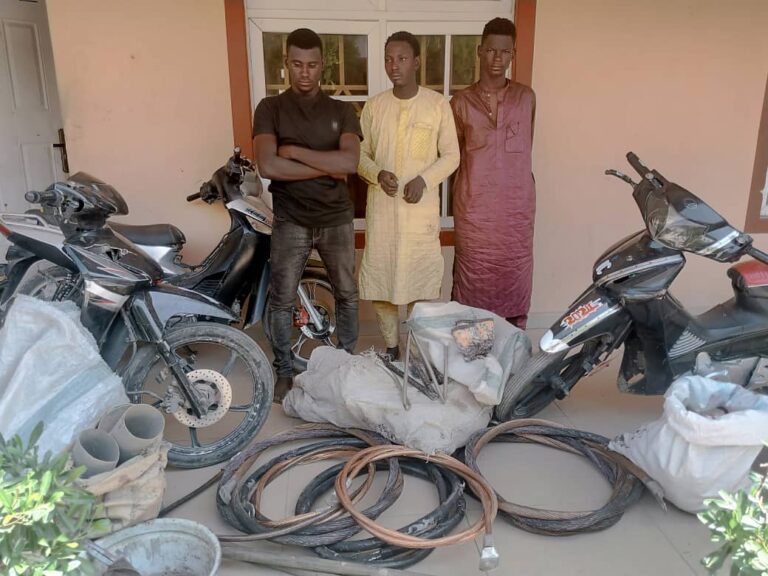 Six suspects arrested for vandalism, motorcycle theft in Kano