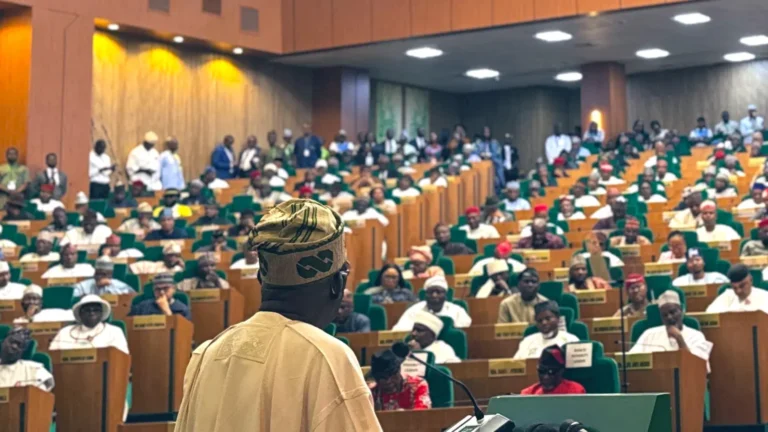 Tinubu refers to 10th Assembly as 11th during budget presentation