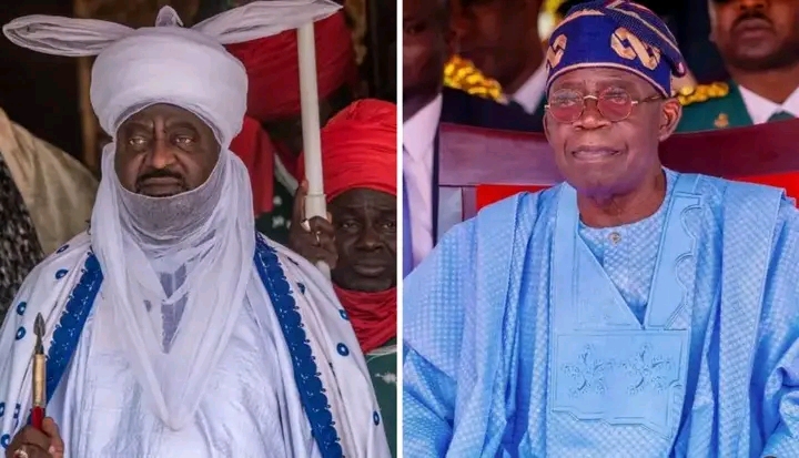 Tinubu and Emir Bayero