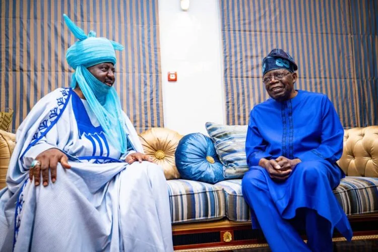 Aminu AdoBayero and Tinubu