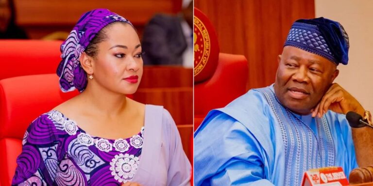 Akpabio and Senator Natasha