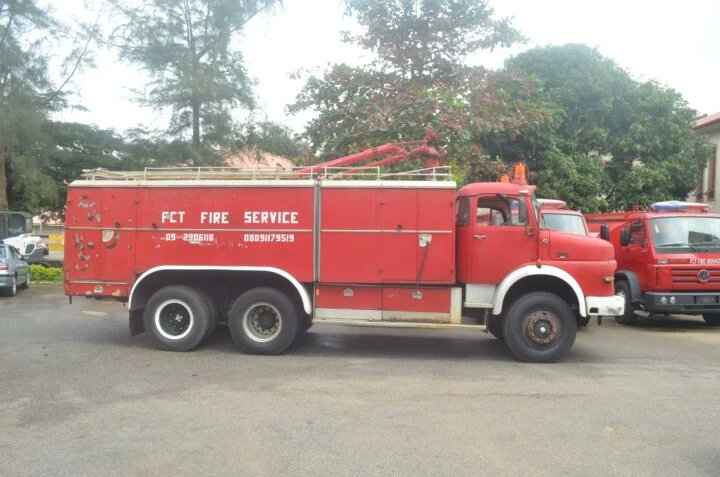 Fire service truck crash kills 3 in Abuja