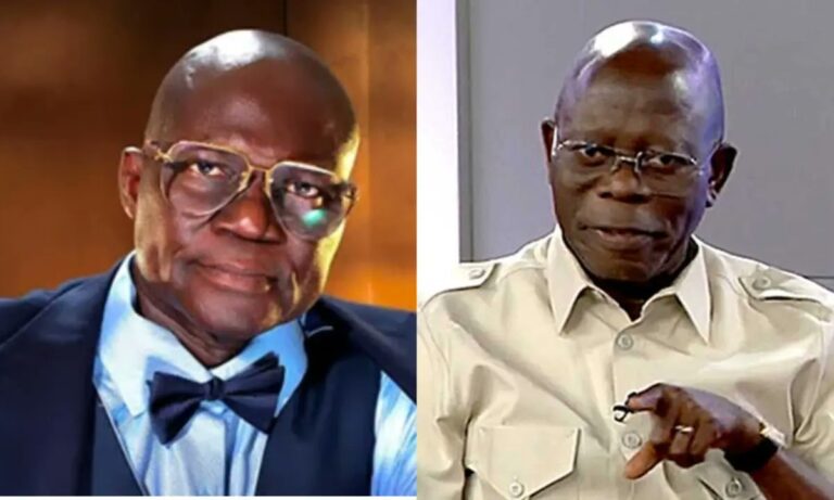 Oshiomhole dares Reuben Abati to street fight