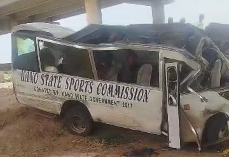 FRSC confirms 19 dead as Kano sports team bus crashes