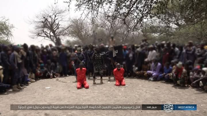 ISWAP executes two tribal leaders in Borno
