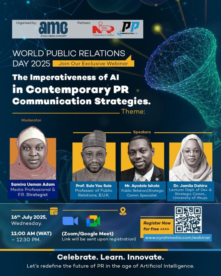 Ayrah Media Concept Leads National Dialogue on AI in PR to Mark World Public Relations Day 2025