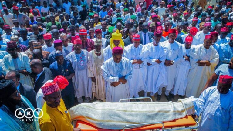 Funeral of Inuwa Salisu