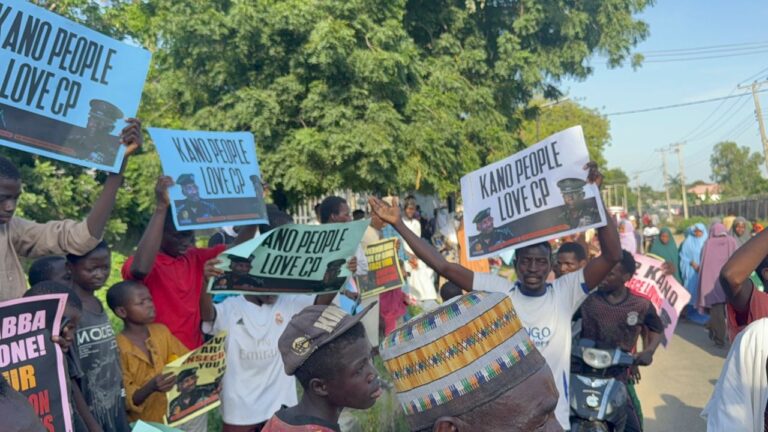 Kano: Residents rally to support Commissioner of Police amid removal calls
